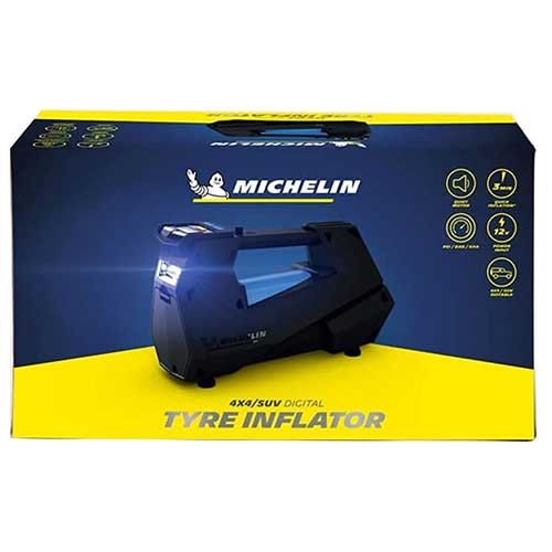 MICHELIN 4X4/SUV Digital Tire Inflator, Direct Drive Technology, Super-Fast Inflation 12310