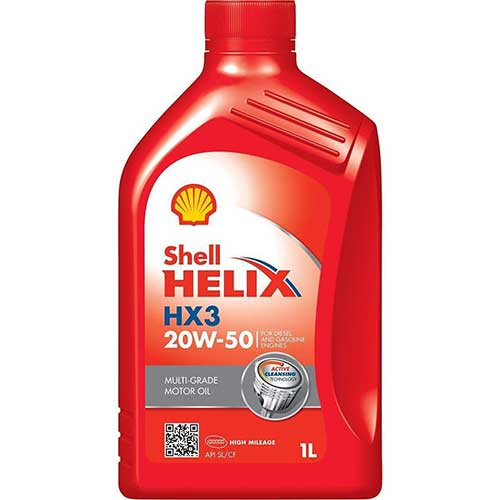 Shell Helix HX3 Mono 50  Motor Oil – 1Liters