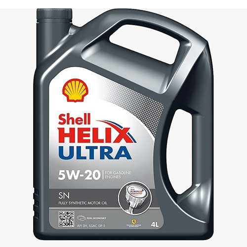 Shell Helix Ultra Motor Oil 5W20 – 4 Liters