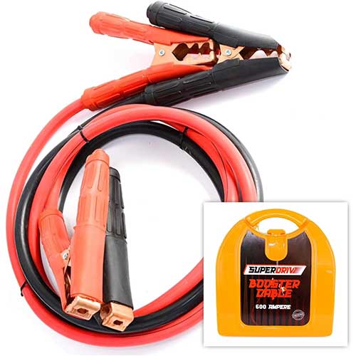 SuperDrive 600 AMP Booster Cable Orange Box